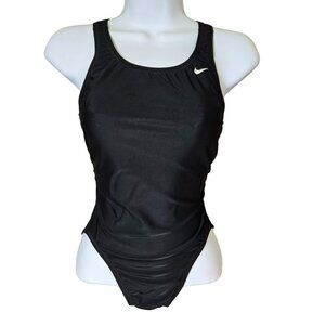 NIKE Womens Fast Back Tank Swimsuit Size SM 30 / 4 Competition Swim Suit